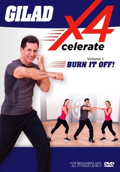 DVD Gilad Xcelerate 4: Volume 1 Burn It Off! Book