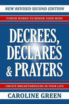 Paperback Decrees, Declares & Prayers 2nd Edition Book