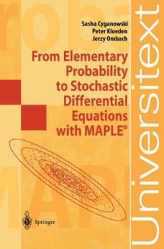 Paperback From Elementary Probability to Stochastic Differential Equations with Maple(r) Book