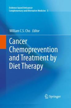 Paperback Cancer Chemoprevention and Treatment by Diet Therapy Book