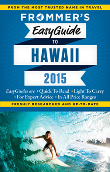 Paperback Frommer's EasyGuide to Hawaii 2015 Book