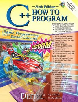 Paperback C++ How to Program [With CDROM] Book