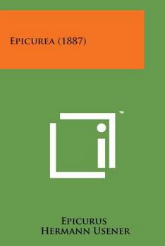Paperback Epicurea (1887) [Latin] Book