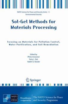 Paperback Sol-Gel Methods for Materials Processing: Focusing on Materials for Pollution Control, Water Purification, and Soil Remediation Book