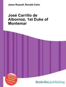 Paperback Jose Carrillo de Albornoz, 1st Duke of Montemar Book