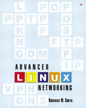 Paperback Advanced Linux Networking Book