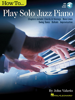 Paperback How to Play Solo Jazz Piano Book/Online Audio Book