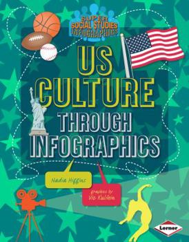 Library Binding Us Culture Through Infographics Book