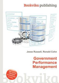 Paperback Government Performance Management Book