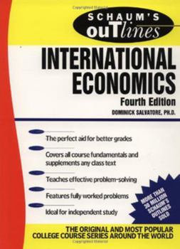 Paperback Schaum's Outline of International Economics Book