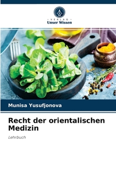 Paperback Recht der orientalischen Medizin [German] Book