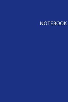 Paperback Notebook: Unlined Notebook - Large (6 x 9 inches) - 100 sheets Book