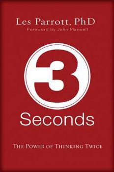 Hardcover 3 Seconds: The Power of Thinking Twice Book
