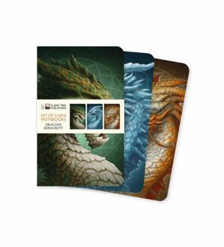 Misc. Dragons by Kerem Beyit Set of 3 Mini Notebooks Book