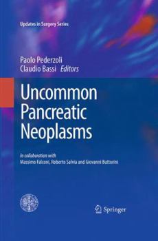 Paperback Uncommon Pancreatic Neoplasms Book