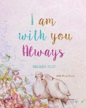 2020 Bible Verse Planner: Bible Verses Yearly Monthly Calendar 2020 Daily Agenda Weekly Personal Organizer,  8x10 inches (Bible Verses Floral 2020 Weekly Planner/2020 Planner Series)