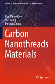 Paperback Carbon Nanothreads Materials Book