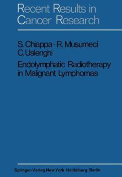 Paperback Endolymphatic Radiotherapy in Maglignant Lymphomas Book
