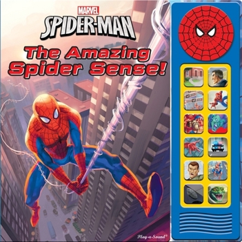 Board book Marvel Spider-Man: The Amazing Spider Sense! Sound Book [With Battery] Book