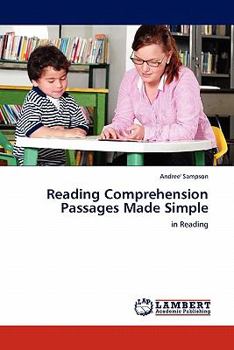 Paperback Reading Comprehension Passages Made Simple Book