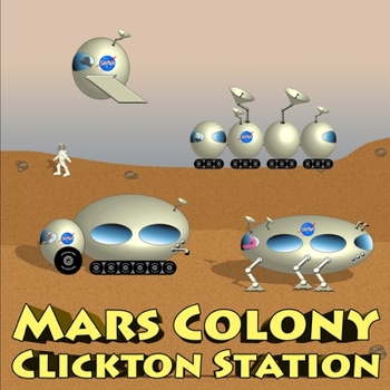Paperback Mars Colony Clickton Station Book