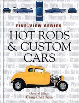 Hardcover Hot Rods and Custom Cars Book