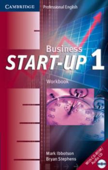 Paperback Business Start-Up 1 Workbook with Audio CD/CD-ROM [With CDROM] Book