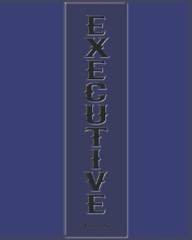Executive Notebook For Meetings, Writing, Journals, Diary, Gift College Ruled