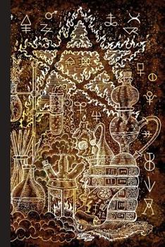 Grimoire Spell Book: Book of Shadows Layout with Cornell Notes for Manifestation Updates - Magus Pot