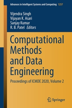 Paperback Computational Methods and Data Engineering: Proceedings of Icmde 2020, Volume 2 Book