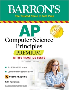 Paperback AP Computer Science Principles Premium: 6 Practice Tests + Comprehensive Review + Online Practice Book