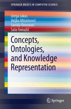 Paperback Concepts, Ontologies, and Knowledge Representation Book