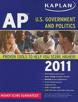 Paperback Kaplan AP U.S. Government and Politics Book