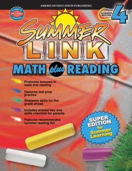 Paperback Math plus Reading, Grades 3 - 4 (Summer Link) Book