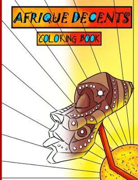 Paperback Afrique Decents Coloring Book