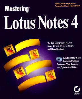 Paperback Mastering Lotus Notes 4, with CD-ROM Book