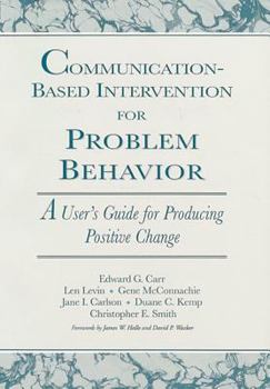 Paperback Communication-Based Intervention for Problem Behavior Book