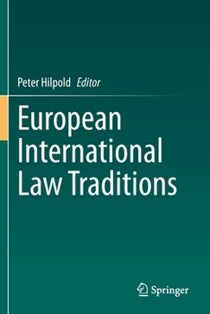 Paperback European International Law Traditions Book