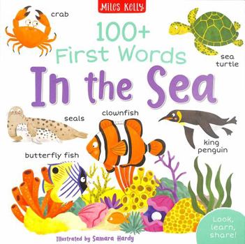 Paperback 100+ First Words: in the Sea Book