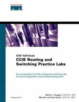 Hardcover CCIE Routing and Switching Practice Labs Book