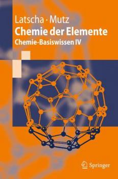 Hardcover Chemie Der Elemente: Chemie-Basiswissen IV [German] Book