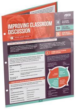 Paperback Improving Classroom Discussion (Quick Reference Guide) Book