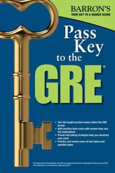 Paperback Pass Key to the Gre, 8th Edition Book