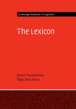 The Lexicon - Book  of the Cambridge Textbooks in Linguistics