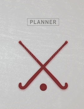 Planner: Field Hockey Player 2 Year Weekly Planning Organizer | 2020 - 2021 | January 20 - December 21 | Writing Notebook | Productive Datebook ... | Plan Days, Set Goals & Get Stuff Done