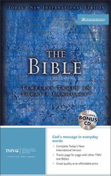 Hardcover Text Bible-Tniv: Timeless Truth in Today's Language [With CD] Book