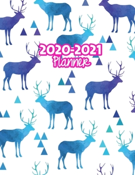 2020-2021 Planner: Two Year Calendar Organizer and Goal Journal | January 2020 - December 2021 Daily, Weekly and Monthly Planner Book with Back Sticker Expression Wall for 2 Years | Design Code 649922