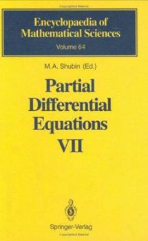 Hardcover Partial Differential Equations VII: Spectral Theory of Differential Operators Book