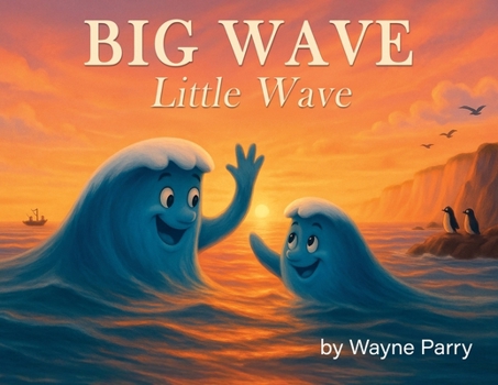 Paperback BIG WAVE, Little Wave Book