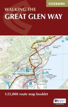 Paperback The Great Glen Way Map Booklet: 1:25,000 OS Route Mapping Book